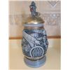 Image 3 : 3 Ceramic Beer Steins: Avon Conquest of Space, Avon Indians, German Frankfurt