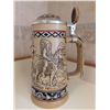 Image 8 : 3 Ceramic Beer Steins: Avon Conquest of Space, Avon Indians, German Frankfurt