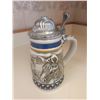 Image 12 : 3 Lidded Beer Steins Germany Avon Zebra Theme