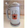 Image 4 : 3 Lidded Beer Steins Germany Avon Zebra Theme