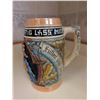 Image 9 : 3 Lidded Beer Steins Germany Avon Zebra Theme