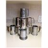 Image 2 : 9 English Pewter Tankards With Various Markings