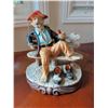 Image 5 : Painted Figurines Depicting Seated Men w/ Shoes Off