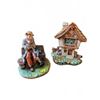 Image 1 : Pendelfin Cobble Cottage and Hunstman Stoneware Figurines