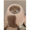 Image 6 : Brass Table Lamps with Pleated Shades