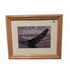 Image 1 : Framed Signed Oil On Board Inuit Art