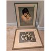 Image 2 : Framed Prints: 1929 Brown & Bigelow and Still Life Roses
