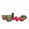 Image 1 : Decorative Ceramic and Glass Planters and Tomato Containers