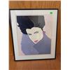 Image 2 : Framed Art Print Portrait of Woman, 20 Inches Tall