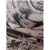 Image 4 : The Iron Horse Pen Drawing Signed 2002 Framed 16x12 in