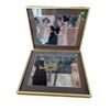 Image 1 : Framed Prints After Gustav Klimt, 11x13 Inches Each