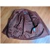 Image 4 : Men's Size L Genuine Leather Jacket and Matching Duffle Bag