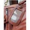 Image 7 : Men's Size L Genuine Leather Jacket and Matching Duffle Bag