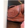 Image 8 : Men's Size L Genuine Leather Jacket and Matching Duffle Bag