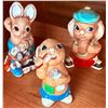 Image 1 : Three Ceramic Bunny Figures by Russ Berrie