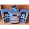 Image 1 : Sony CMT-HX7 Mini Hi-Fi Stereo System with Speakers and Remote