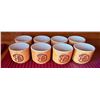 Image 4 : Stoneware Sake Set with Carafe and Eight Cups