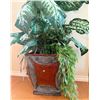 Image 3 : Tall Artificial Dieffenbachia Plant in Decorative Pot