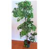 Image 2 : Artificial Tree and Peace Lily in Decorative Planters