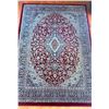 Image 2 : Rectangular Area Rug with Floral Medallion Pattern