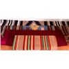 Image 1 : Three Woven Wool Blankets with Stripes and Patterns