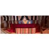 Image 3 : Three Woven Wool Blankets with Stripes and Patterns