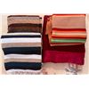 Image 4 : Three Woven Wool Blankets with Stripes and Patterns