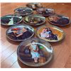 Image 2 : 9 Norman Rockwell Knowles Collector Plates "Rockwell's American Dream"