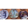 Image 3 : 9 Norman Rockwell Collector Plates with Hanging Hardware