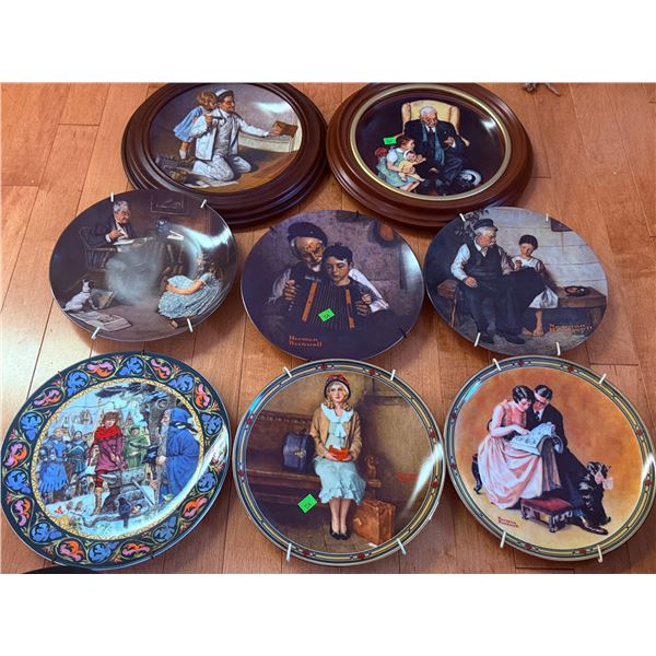 Norman Rockwell Decorative Plates and Framed Prints
