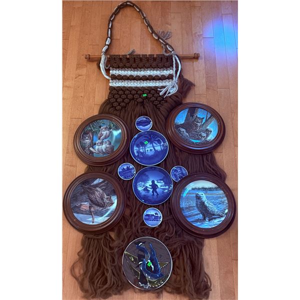 Collector Plates and Decorative Wall Hanging