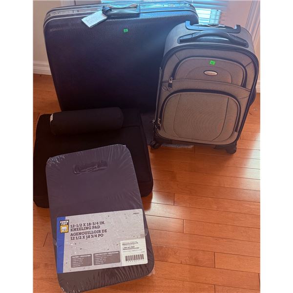 Samsonite Luggage Set with Samsonite Hard Case and Grey Carry-On