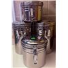 Image 2 : West Bend Coffee Percolator, Stainless Canisters and Glass Oil Burner