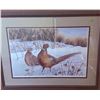 Image 1 : M. Morgan Warren "Winter Tapestry" Signed Print, Framed