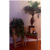 Image 1 : Home Furnishings with Artificial Plants and Stacking Tables