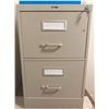 Image 3 : HP PSC 1510 Printer, Two-Drawer Metal Filing Cabinet, and Wood Storage Cabinet