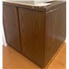 Image 5 : HP PSC 1510 Printer, Two-Drawer Metal Filing Cabinet, and Wood Storage Cabinet