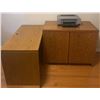 Image 2 : Office Desk, Storage Cabinet, and Canon PIXUS iP4200 Printer
