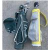 Image 1 : Two Golf Club Sets with Vintage Bags and Assorted Clubs