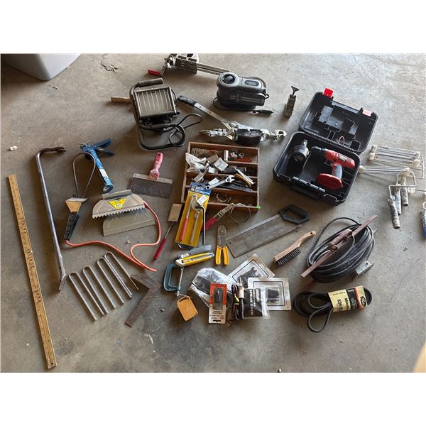 Hand and Power Tools Including Black+Decker Sander