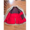 Image 5 : Men's Beige Wool Coat With Red Lining and Polo Ralph Lauren Navy Bag