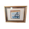 Image 1 : Framed Tom Thomson Print with Double Mat and Gold Frame