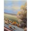 Image 4 : Barnes Signed Landscape Oil Painting on Canvas 19" x 23"