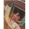 Image 4 : Framed Needlepoint Artwork of Figures at Windows 24 x 18 in