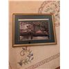 Image 4 : Framed Leopard Wildlife Art Print With Matting, 36 Inches Wide