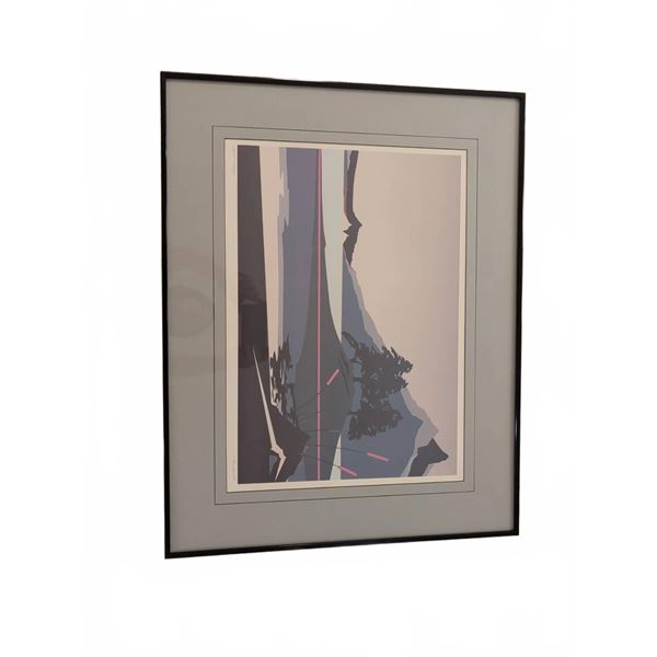 Secret Valley Signed Print by A. Costa, Framed Art