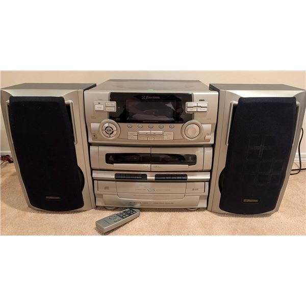 Emerson Multi-Function Stereo System with Remote and Turntable
