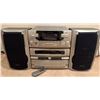 Image 1 : Emerson Multi-Function Stereo System with Remote and Turntable