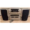 Image 2 : Emerson Multi-Function Stereo System with Remote and Turntable