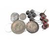Image 1 : Glassware and Drinkware Lot Including Holiday Glasses and Embossed Glass Plates